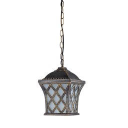 Lampadar Gradina, JOSH ATARNAT 1XE27 ANTIQUE BRASS, Elmark, 96403P/AB
