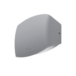 Lampa perete, LED ABRAM 190 8.5W 4000K IP55 GRI, Elmark, 95ABRAM190/GR