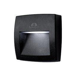 Lampa perete, LED LORENZA 150 4W 4000K IP55 NEGRU, Elmark, 95LORENZA150/BL