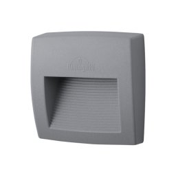 Lampa perete, LED LORENZA 150 4W 4000K IP55 GRI, Elmark, 95LORENZA150/GR