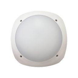 Aplica Perete STUCCI ALB LUMINA DIFUZA E27 IP66, Elmark, 95STUCCHI/WH