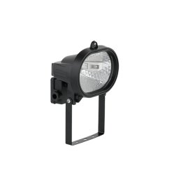 Proiector, LED MODEL"Halogen," CU SURSA LED J78 5.5W, NEGRU, Elmark, 989008LED
