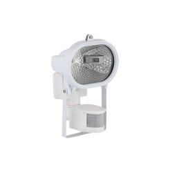 Proiector, LED Cu Senzor MODEL"Halogen," CU SURSA LED J78 5.5W, ALB, Elmark, 989017LED