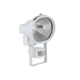Proiector, LED Cu Senzor MODEL"Halogen," CU SURSA LED J118 7.5W, ALB, Elmark, 989019LED