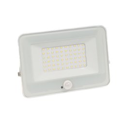 Proiector, LED VEGA SLIM ALB Cu Senzor 30W 4000K, Elmark, 98VEGA30SENSLIM/WH