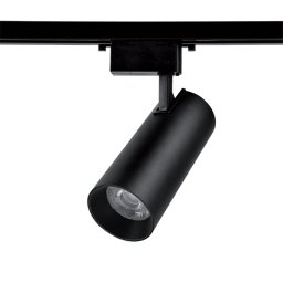 Spot pe sina, Elmark, LED, Tl2025, 30W, Lumina neutra (4000K), 2, Linii, 24°, Negru