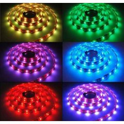 Banda LED, Flexibila, SMD 5050, 14.4W/m, 60led-uri/m, IP65, RGB, Ultralux, LW505060RGB