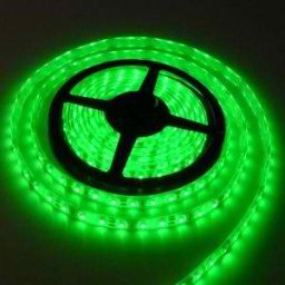 Banda LED, Flexibila, SMD2835, 4.8W/M, 60LED-uri/M, Verde, Ultralux, LSNW283560G