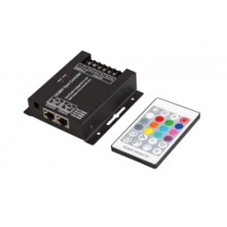 Controller, RF Pentru, Benzi LED RGBW, 288W, 24A, 12-24V DC, Ultralux, RGBWRFC24