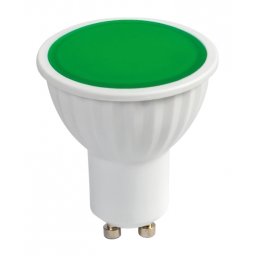 Spot LED, 5W, GU10, 220V, Lumina Verde, Ultralux, L510G