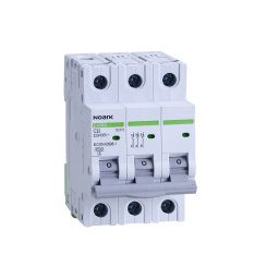 Intrerupator automat Siguranta 3P 50A 4,5KA caracteristica C Noark Ex9BS 102174