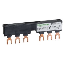 Linergy FT - Bară pieptene Busbar - 63 A - 2 prize - pas de 54 mm Schneider GV2G254