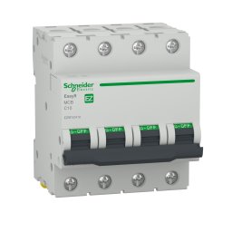 Easy9 Intreruptor automat siguranta 4P 4500 A C 10A Schneider EZ9F32410