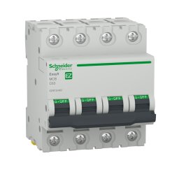 Easy9 Intreruptor automat siguranta 4P 4500 A C 63A Schneider EZ9F32463
