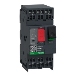 Disjunctor protectie motor Gv2-Me - 3 Poli 3D - 2,5 - 4 A Declansare termomagnetica Schneider GV2ME083