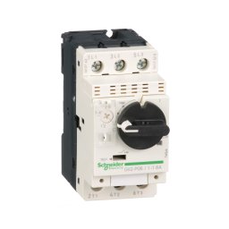 Disjunctor protectie motor Gv2-P - 1 - 1,6 A - 3 3D Declansare termomagnetica Schneider GV2P06