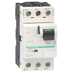 Disjunctor protectie motor Gv2-Rt - 1 - 1,6 A - 3 3D Declansare termomagnetica Schneider GV2RT06