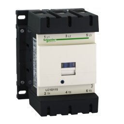 TeSys Deca contactor 3P(3 NO) - AC-3 - = 440 V 115 A bobina 230 V AC 50 Schneider LC1D115P5