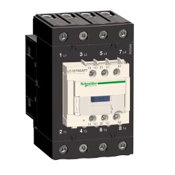 TeSys Deca contactor 4P(4 NO) - AC-1 - 440 V 80 A bobina 230 V AC 50/60Hz Schneider LC1DT80AP7