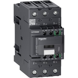TeSys Deca contactor 3P -= 440 V - 40 A Ac-3 - 48 - 130 V C.A/C.C Schneider LC1D40AEHE
