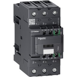 TeSys Deca contactor 3P - Lt/= 440 V - 65 A Ac-3 - 24 V C.C Schneider LC1D65ABBE