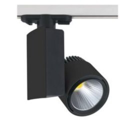 Spot Led Pe Sina, Horoz, Madrid-40, 40W, Negru, 4200K, 100-240V, Hl829L