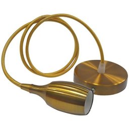 Pendul, Horoz, Weber, Auriu, 1M, 1XE27, Max 60W, 021-008-0001