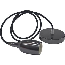 Pendul, Horoz, Weber, Negru, Perlat, 1M, 1XE27, Max 60W, 021-008-0001