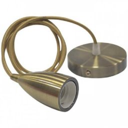 Pendul, Horoz, Edison, Bronze, Antic, 1M, 1XE27, Max 60W, 021-002-0001