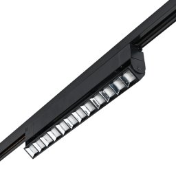 Spot pe sina, Elmark, Tl29, Zfld, 2, Linii, 30W, 30°, Lumina neutra (4000K), Negru