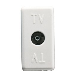 Priza TV directa Gewiss System Alb GW20228