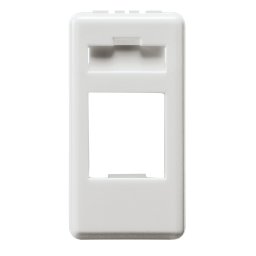 Carcasa Gewiss System Rj45 Amp 1M Alb GW20270