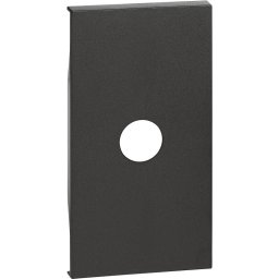 Placa Bticino Living Now priza TV 2M Negru KG08M2