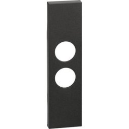Placa Bticino Living Now priza TV-SAT 1M Negru KG09