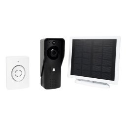 Kit Sonerie inteligenta Smart Wi-Fi cu camera video si panou solar EL-IP09 195084