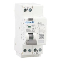 Intreruptor automat detectie arc electric - AFDD, RCBO, JEL8, 6KA, 1P+N, 40A, 30mA, Tip A, Curba C - Elmark, 40876