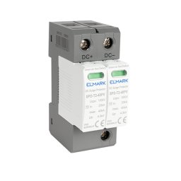 Descarcator T2 2P SPD DC 1000V 40kA curent continuu pentru sisteme fotovotaice