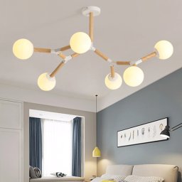 Candelabru Jane 6 X E27 Alb 955JANE6