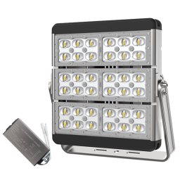 Proiector, LED, EOS, 150W, Negru-Gri, 5700K, + Kit Emergenta, IP67