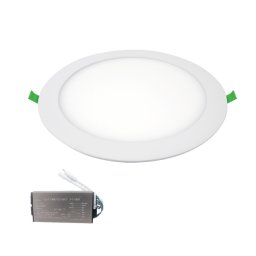 Spot LED, D115, H27, Alb, Slim, Rotund, 7W, 4000K, IP65, + Kit Emergenta