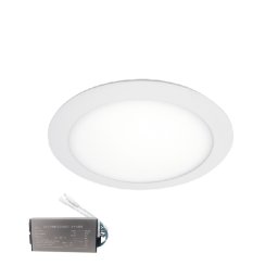 Spot LED, D170, H27, Alb, Slim, Rotund, 10W, 6500K, IP65, + Kit Emergenta