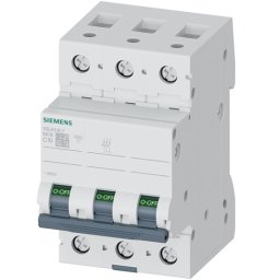 Siguranta automata tripolara 6KA 3P CURBA C 10A Siemens