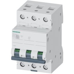 Siguranta automata tripolara 6KA 3P CURBA C 40A Siemens