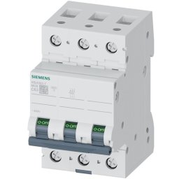 Siguranta automata tripolara 6KA 3P CURBA C 63A Siemens