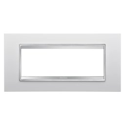 Placa, Lux, Gewiss, Chorus, in, tehnopolimer, 6, module, alb, GW16206TB