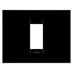 Placa, Geografica, in, tehnopolimer, 2, module, toner, negru, Gewiss, Chorus, GW16401TN