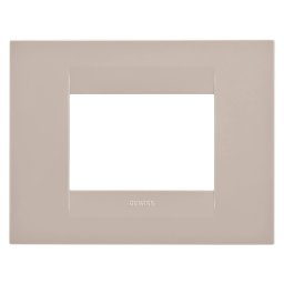 Placa, Geo, in, tehnopolimer, 3, module, canepa, Gewiss, Chorus, GW16403TC