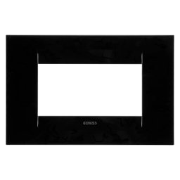 Placa, Geografica, in, tehnopolimer, 6, module, toner, negru, Gewiss, Chorus, GW16404TN