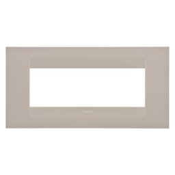 Placa, Geo, in, tehnopolimer, 6, module, canepa, Gewiss, Chorus, GW16406TC