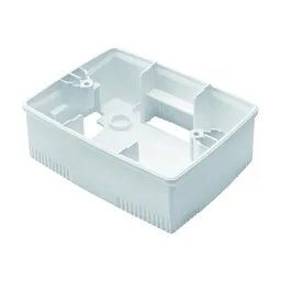 Doza, pe, perete, pentru, placa, ONE, standard, italian, 3, circuite, alb, Gewiss, Chorus, GW16743